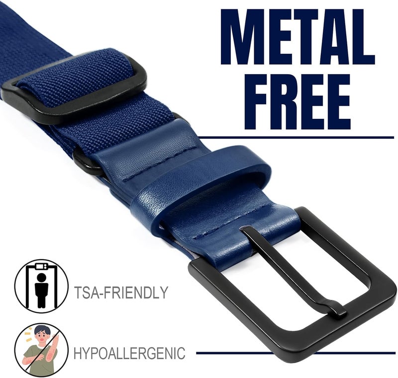 Werforu Baseball Socks and Non-Metal Nickel-Free Belt-Adjustable Belt with Non-allergic Plastic Buckle Softball Socks for kid - Image 2